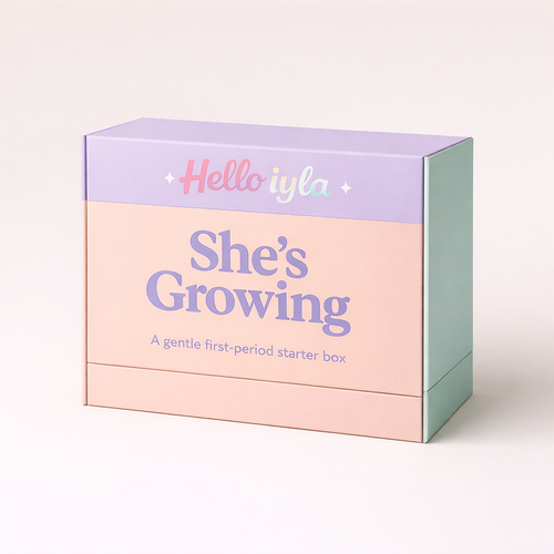She's Growing™ — The Complete First Period Starter Box